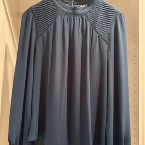 NWT Dark Teal Long Sleeve Top
